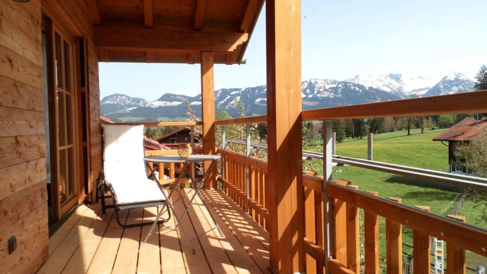 Bergbauernhof Wechs Villa Ofterschwang Bagian luar foto